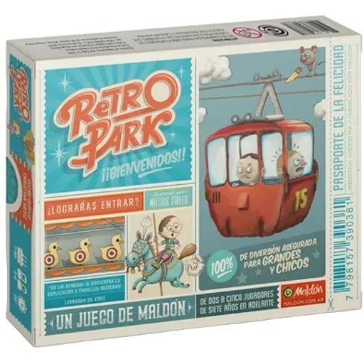 Caja del juego Retro Park