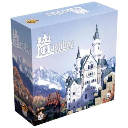 Caja del juego Castillos del Rey loco Ludwig
