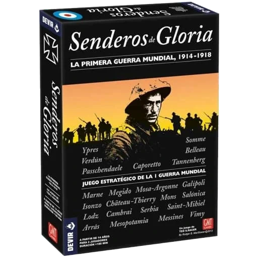 Caja del juego Senderos de Gloria