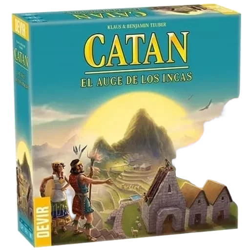 Caja del juego Catan: el auge de los incas
