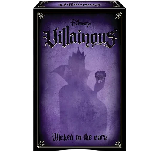 Caja del juego Disney Villainous: Wicked to the Core