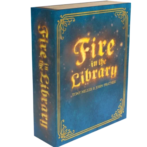 Caja del juego Fire in the Library