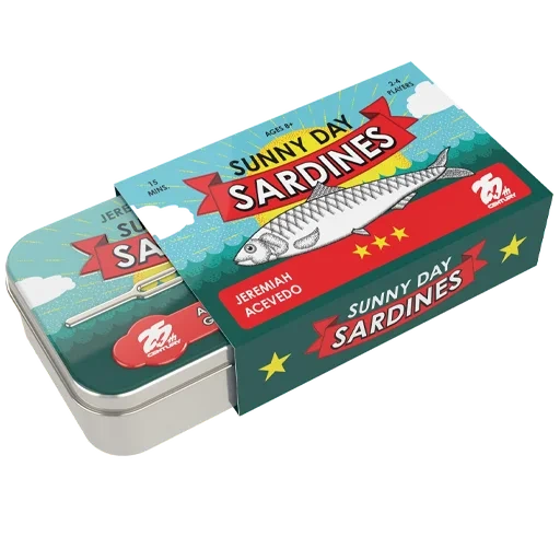 Caja del juego Sunny Day Sardines