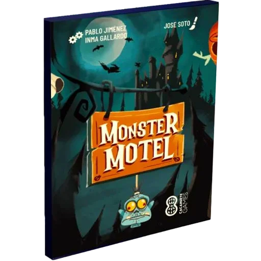 Caja del juego Monster Motel
