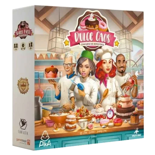 Caja del juego Dulce Caos: Concurso de Repostería