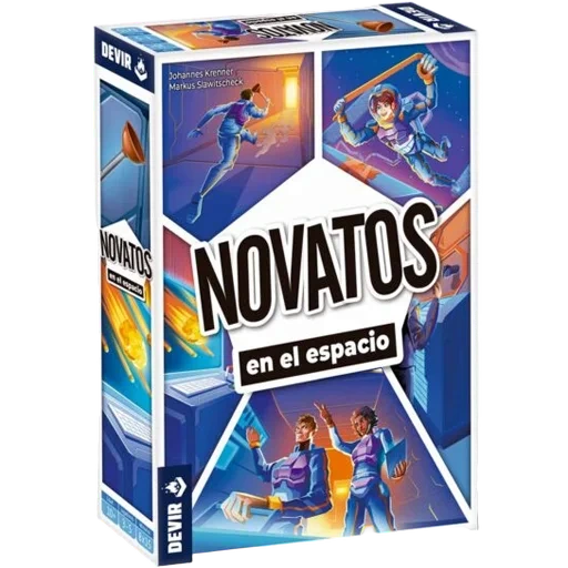 Caja del juego Novatos en el espacio