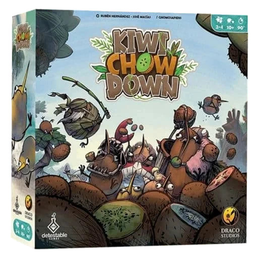 Caja del juego Kiwi Chow Down