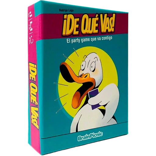 Caja del juego ¡De qué vas!