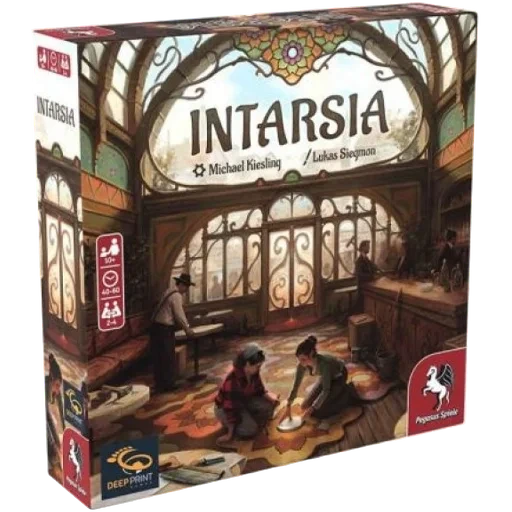 Caja del juego Intarsia