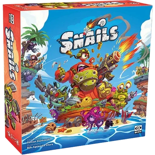 Caja del juego Snails