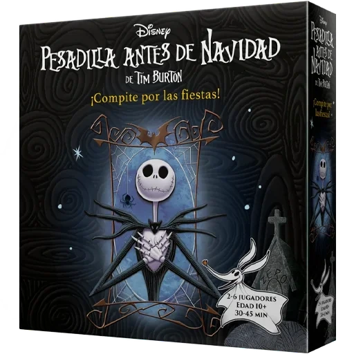 Caja del juego Pesadilla Antes de Navidad: Compite por las fiestas