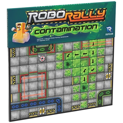 Caja del juego Robo Rally: Contamination