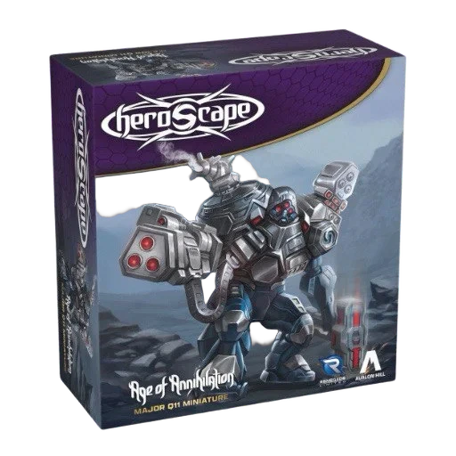 Caja del juego Heroscape: Major Q11 Promo