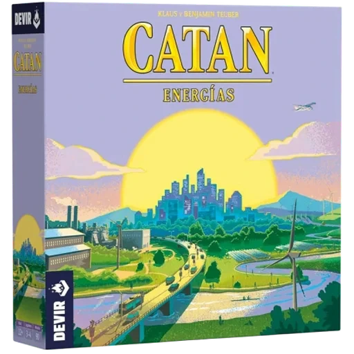 Caja del juego Catan: Energías