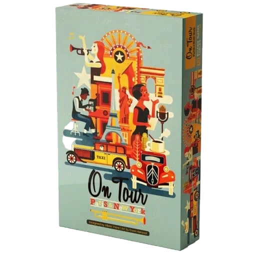 Caja del juego On Tour: Paris and New York