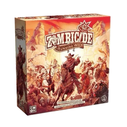 Caja del juego Zombicide: Undead or Alive – Running Wild