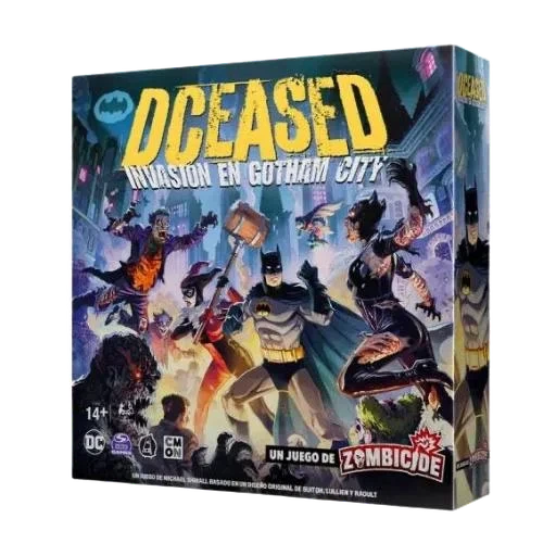 Caja del juego DCeased: Invasión en Gotham City
