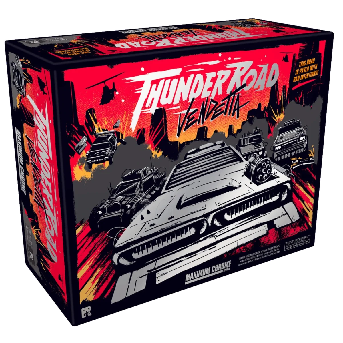 Caja del juego Thunder Road: Vendetta – Maximum Chrome