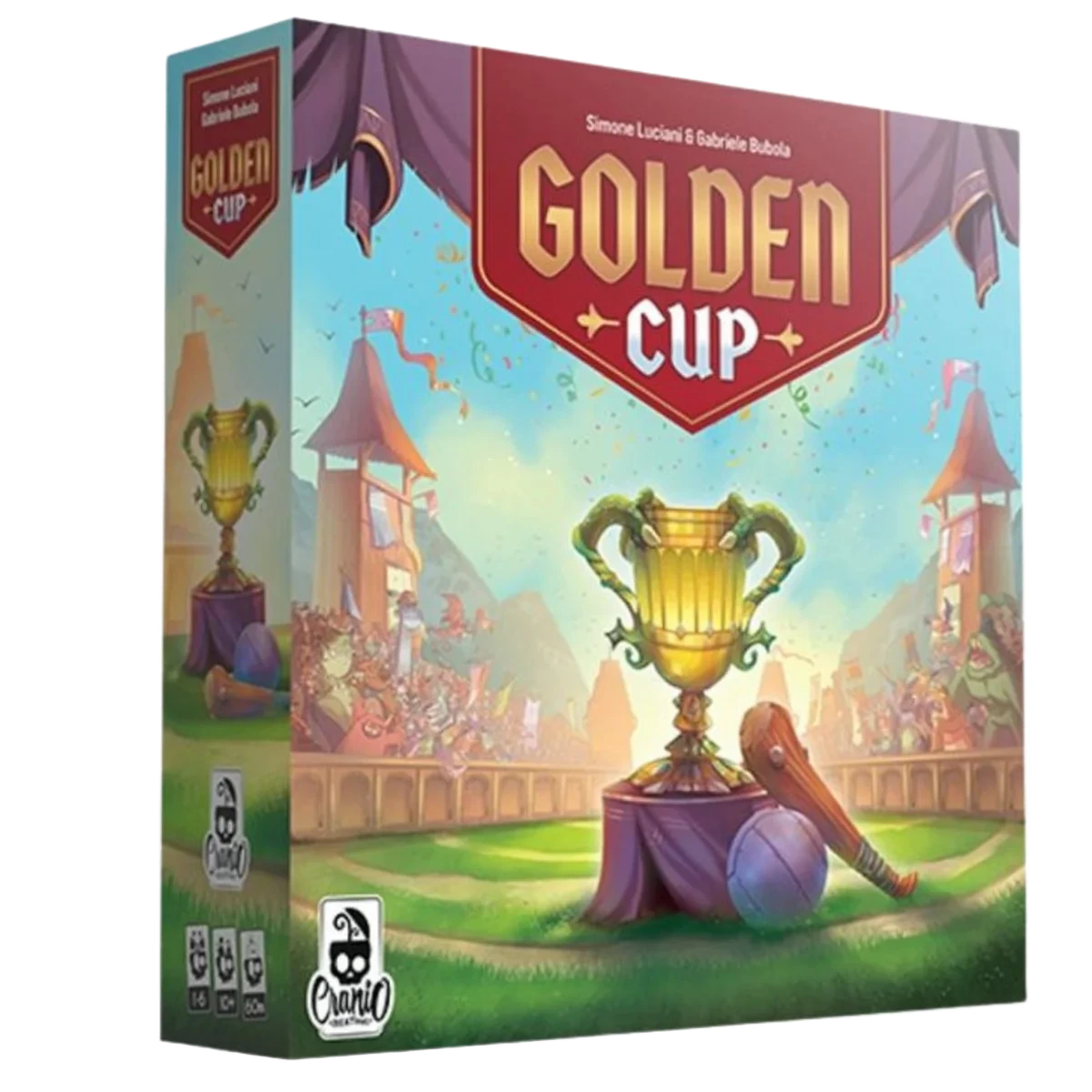 Caja del juego Golden Cup