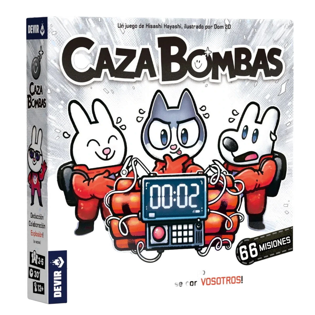 Caja del juego Caza Bombas