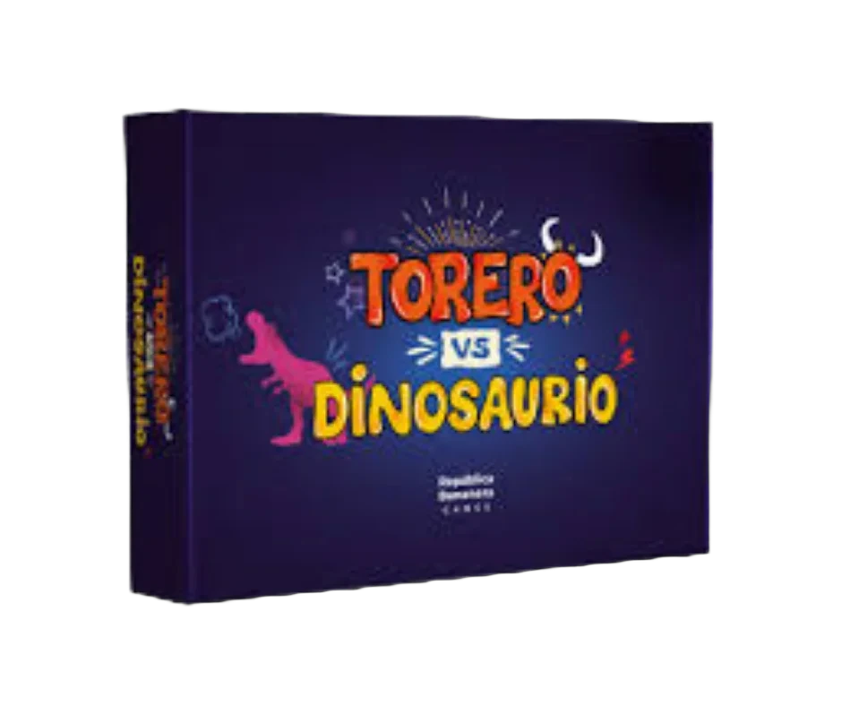 Caja del juego Torero vs Dinosaurio