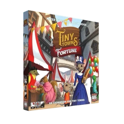 Caja del juego Tiny Towns: Fortune