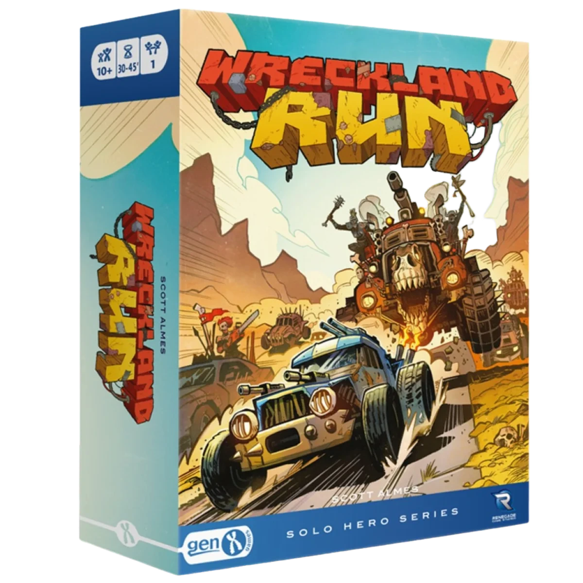 Caja del juego Wreckland Run