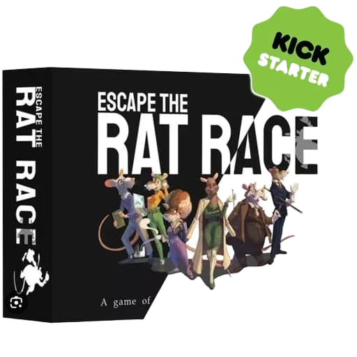 Caja del juego Escape the Rat Race