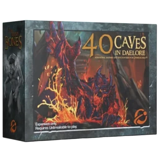 Caja del juego Too Many Bones: Unbreakable – 40 Caves in Daelore