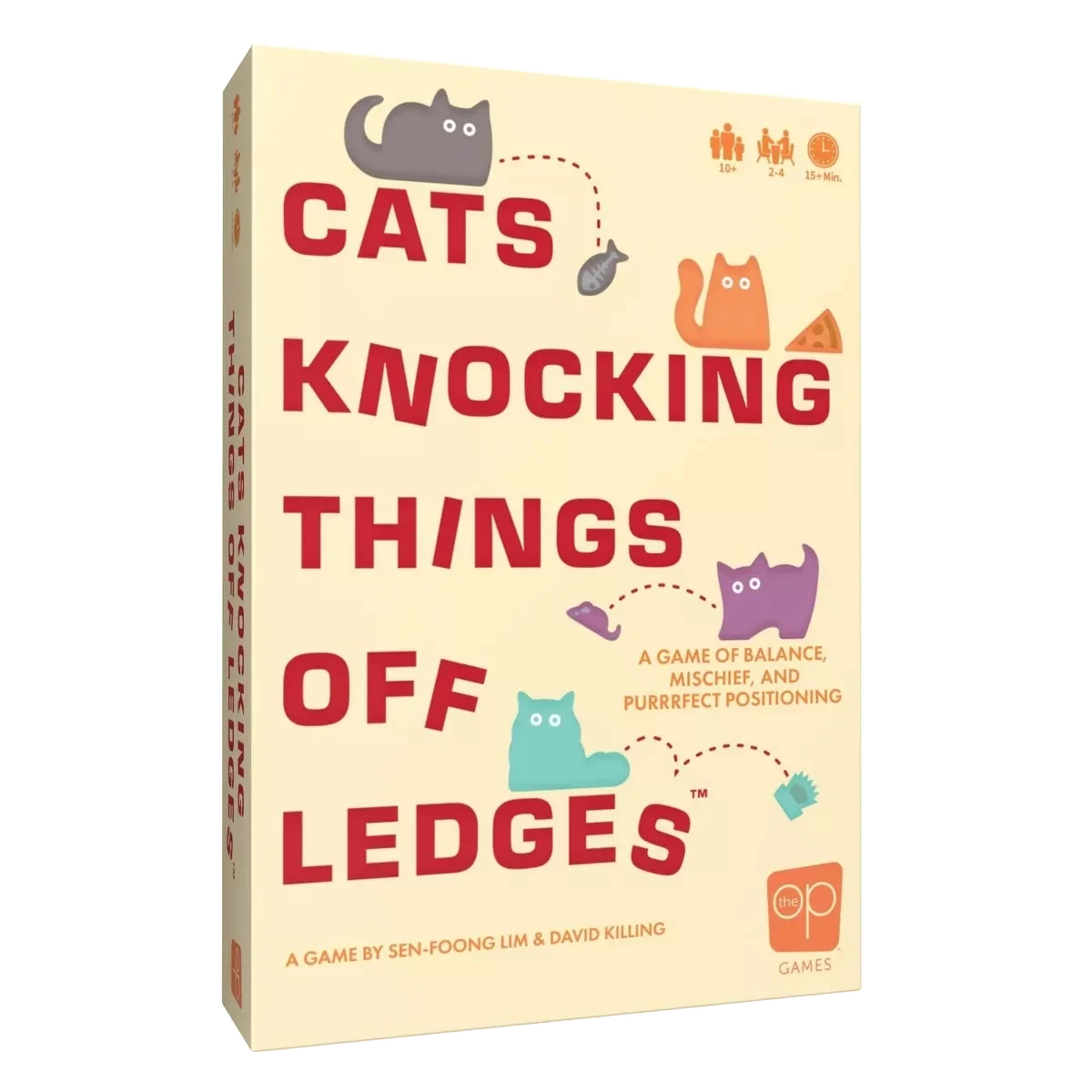 Caja del juego Cats Knocking Things Off Ledges