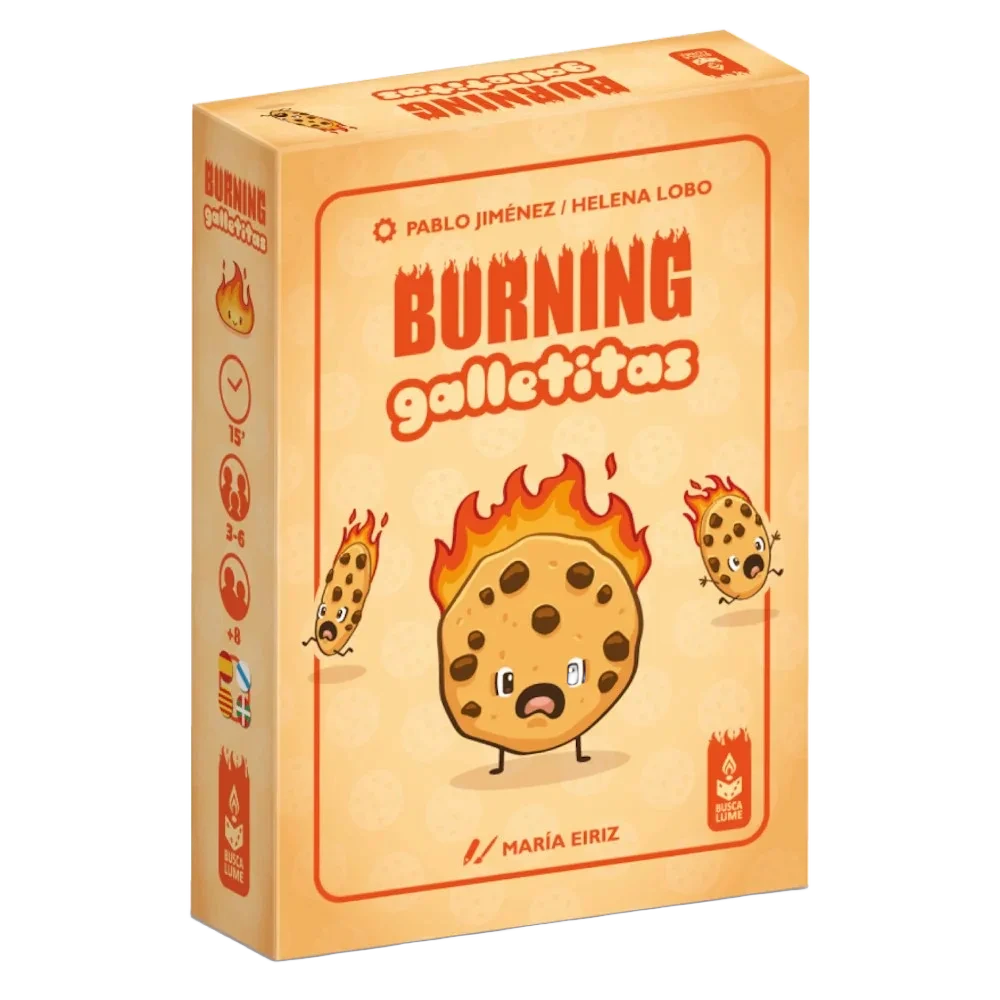 Caja del juego Burning Galletitas