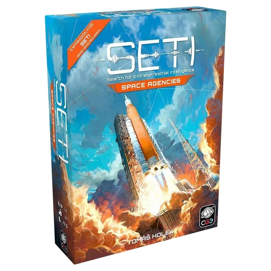 Caja del juego SETI: Space Agencies
