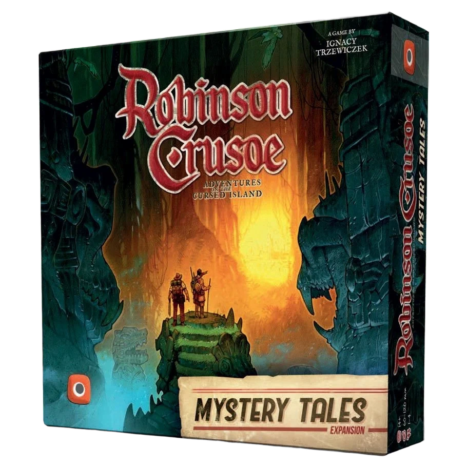 Caja del juego Robinson Crusoe: Adventures on the Cursed Island – Mystery Tales