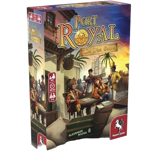 Caja del juego Port Royal: The Dice Game