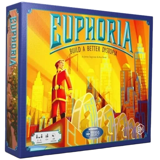 Caja del juego Euphoria: Build a Better Dystopia