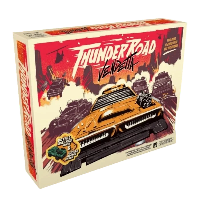 Caja del juego Thunder Road: Vendetta