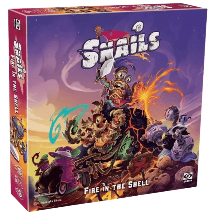 Caja del juego Snails: Fire in the Shell