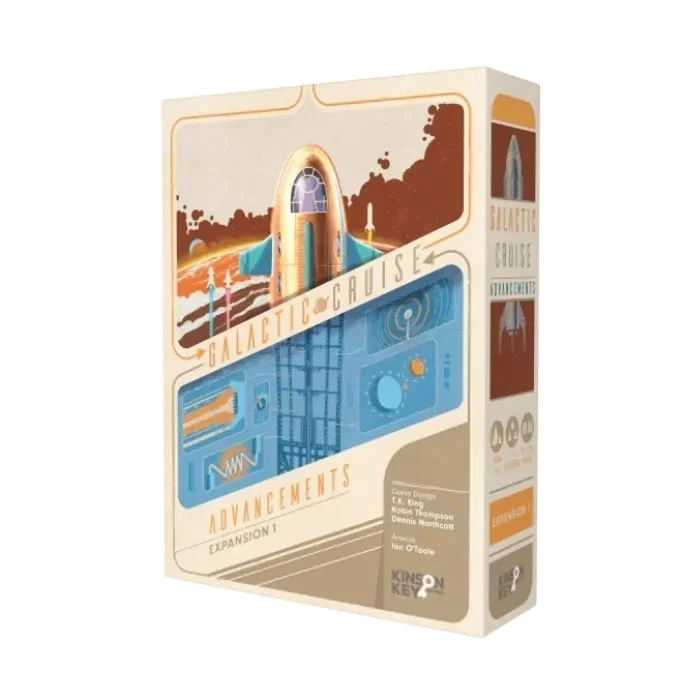 Caja del juego Galactic Cruise: Advancements
