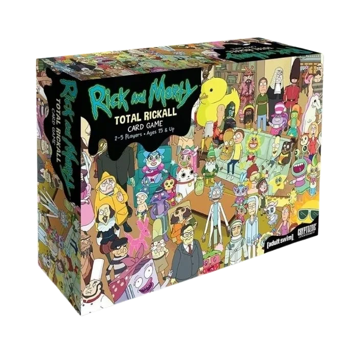 Caja del juego Rick and Morty: Total Rickall Card Game
