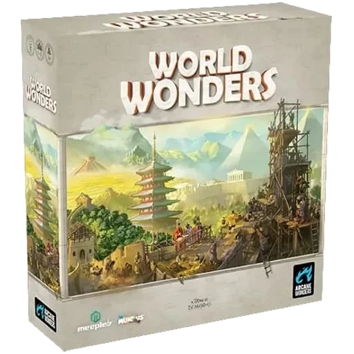 Caja del juego Maravillas del Mundo