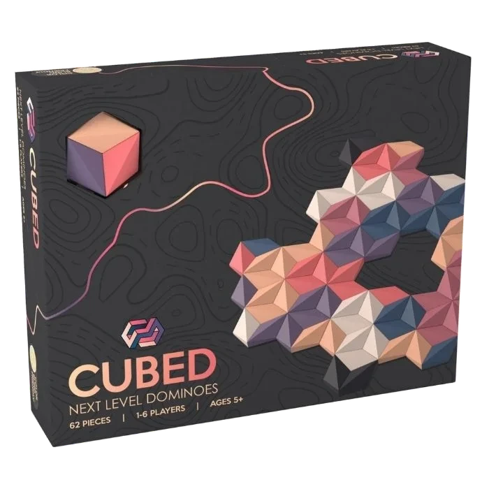 Caja del juego Cubed: Next Level Dominoes