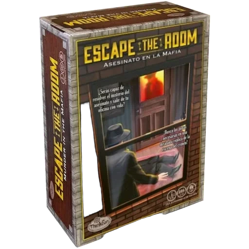 Caja del juego Escape Room: The Game – Asesinato Misterioso
