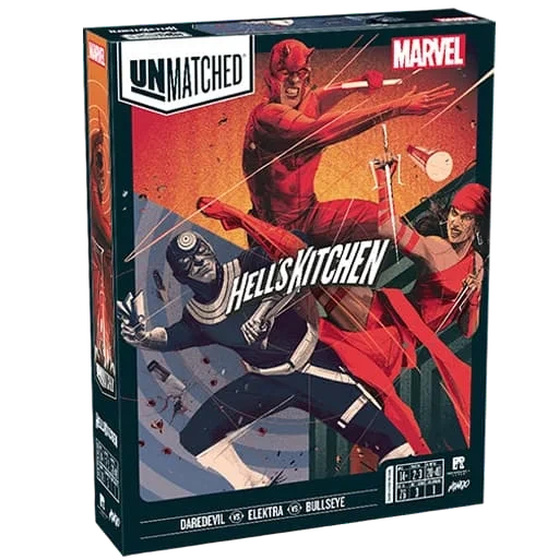 Caja del juego Unmatched: Hell's Kitchen