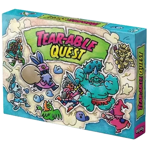 Caja del juego Tearable Quest
