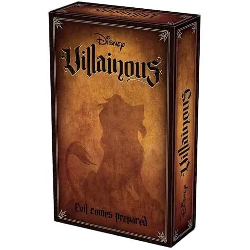 Caja del juego Disney Villainous: Evil Comes Prepared