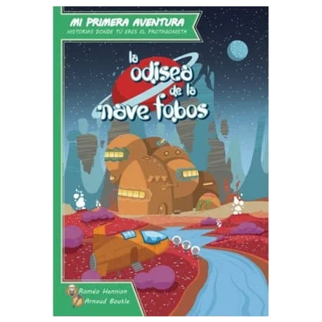 Caja del juego Mi Primera Aventura: La Odisea de la Nave Fobos