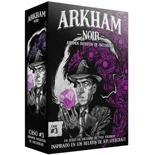 Caja del juego Arkham Noir: Caso #3 – Abismos Infinitos de Oscuridad