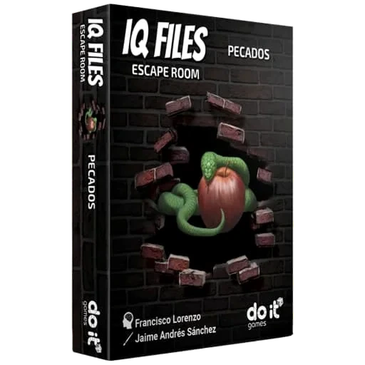 Caja del juego IQ Files: Escape Room – Pecados