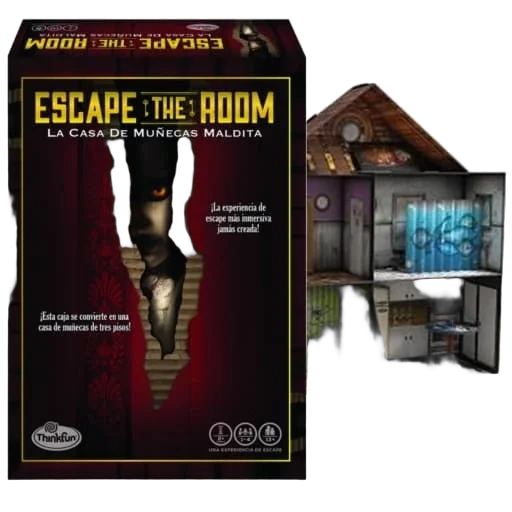 Caja del juego Escape the Room: La Casa de Muñecas Maldita