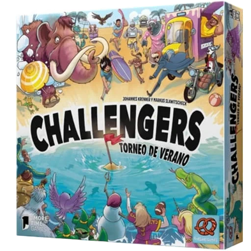 Caja del juego Challengers! Torneo de Verano